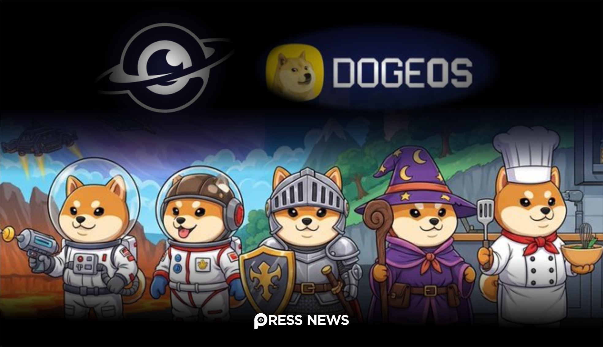 Dogecoin to Fuel 15 Mobile Titles via DogeOS and PlaysOut